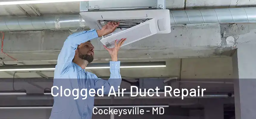  Clogged Air Duct Repair Cockeysville - MD